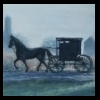 Horse and Buggy 
Pastel, 2015 