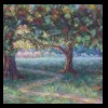  Evening in the Park
Pastel, 2017