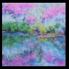 Reflected Colors in the Lake
Pastel, 2020