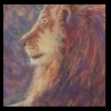 Resting Lion
Pastel, 2015