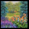 Spring Flowers in the Evening
Pastel, 2021