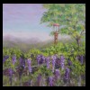 Wisteria with Distant Hills
Pastel, 2021